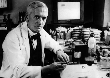 Alexander Fleming, que descobriu a penicilina