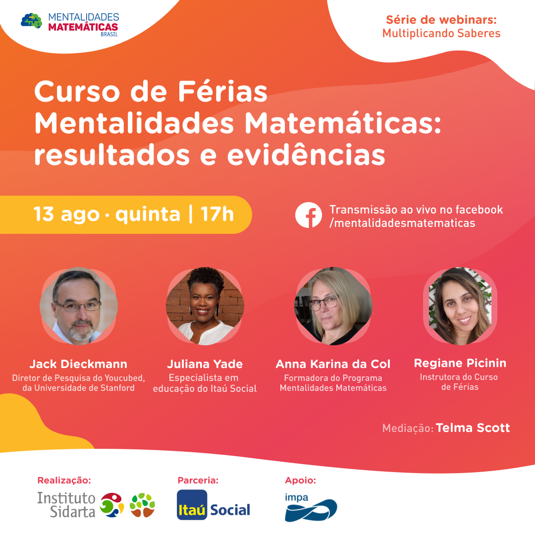 Curso de Férias Mentalidades Matemáticas: resultados e evidências
