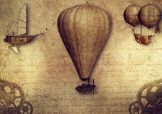 5 curiosidades sobre Leonardo da Vinci e a matemática|Imagem de DarkmoonArt_de por Pixabay|Ouro vetor criado por macrovector_official - br.freepik.com|Engrenagens de Leonardo da Vinci|Imagem de Вера Мошегова por Pixabay|Imagem de 3444753 por Pixabay|Ornitóptero|